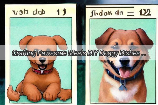 Crafting Pawsome Meals DIY Doggy Dishes for a Healthy and Happy Canine